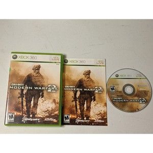 Call of Duty Modern Warfare 2 MW2 Xbox 360, 2009 CIB Tested
